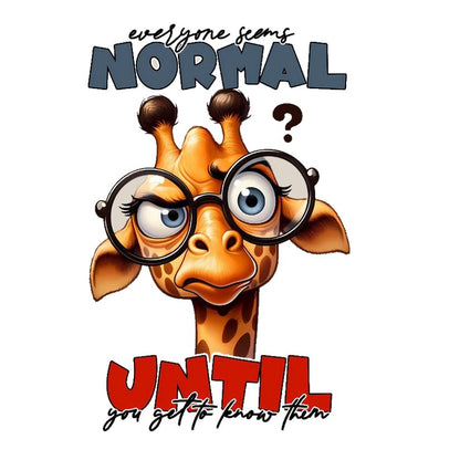 Everyone Seems Normal Premium Vinyl Stickers