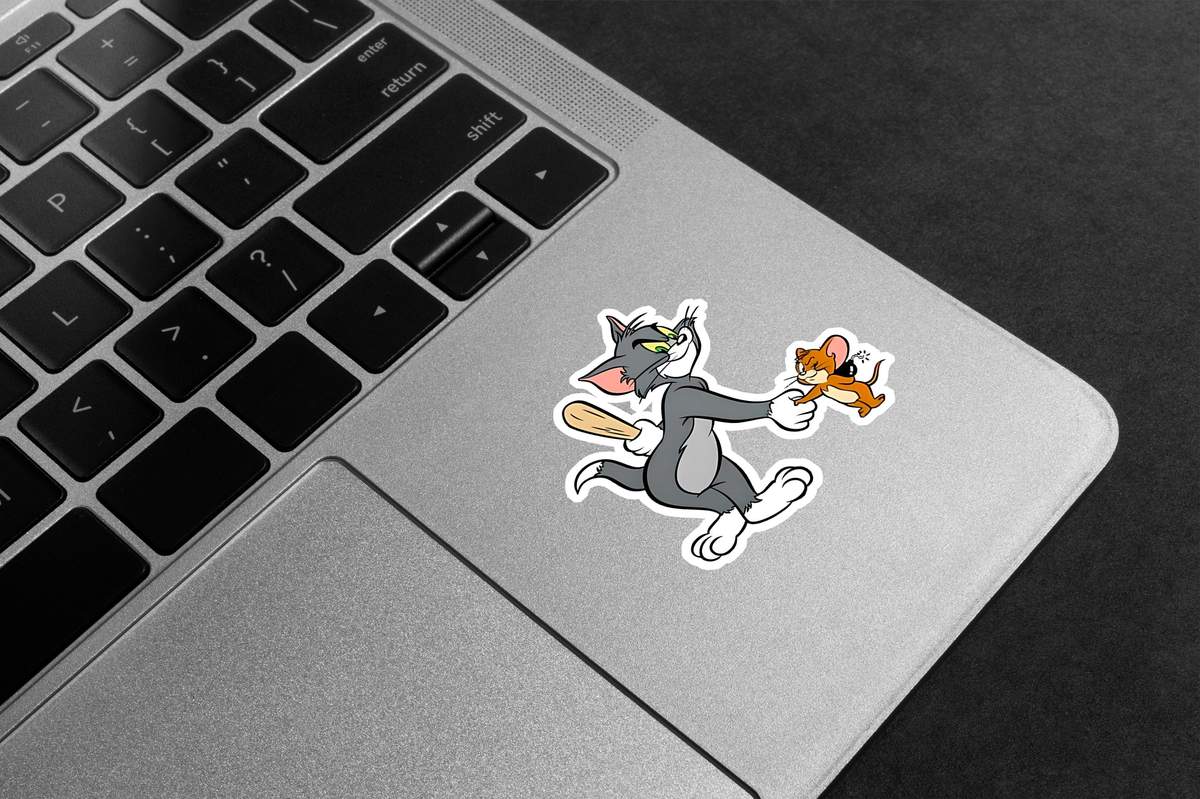 Classic Tom and Jerry Premium Vinyl Stickers