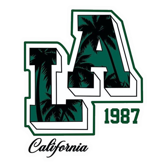LA 1987 California Premium Vinyl Stickers