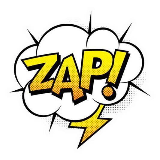 Comic Book Zap! Premium Vinyl Stickers
