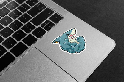 Gym Shark Premium Vinyl Stickers