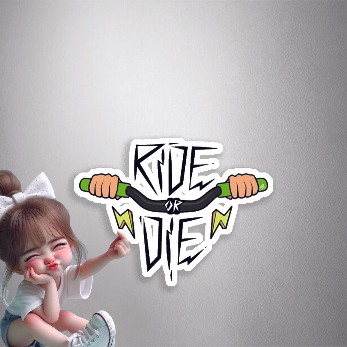 Ride or Die Premium Vinyl Stickers