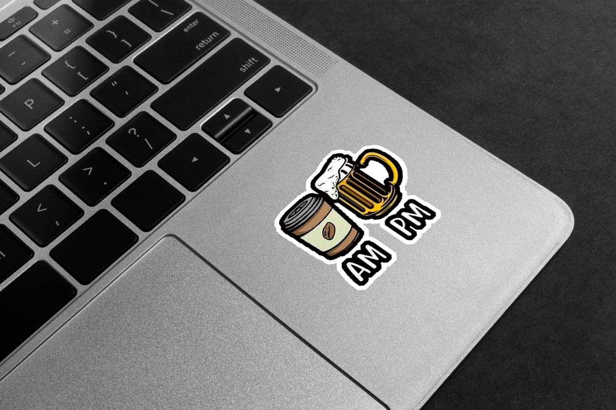 Daily Grind Premium Vinyl Stickers