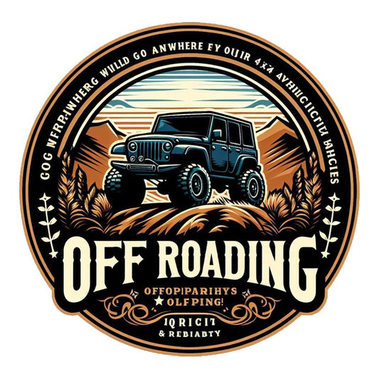 Off Roading Emblem Premium Vinyl Stickers