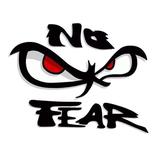 No Fear Eyes Premium Vinyl Stickers