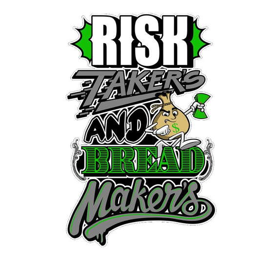 Risk Takers and Bread Makers Premium Vinyl Stickers