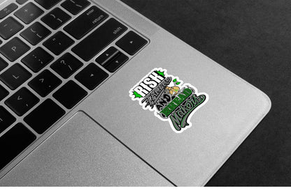 Risk Takers and Bread Makers Premium Vinyl Stickers