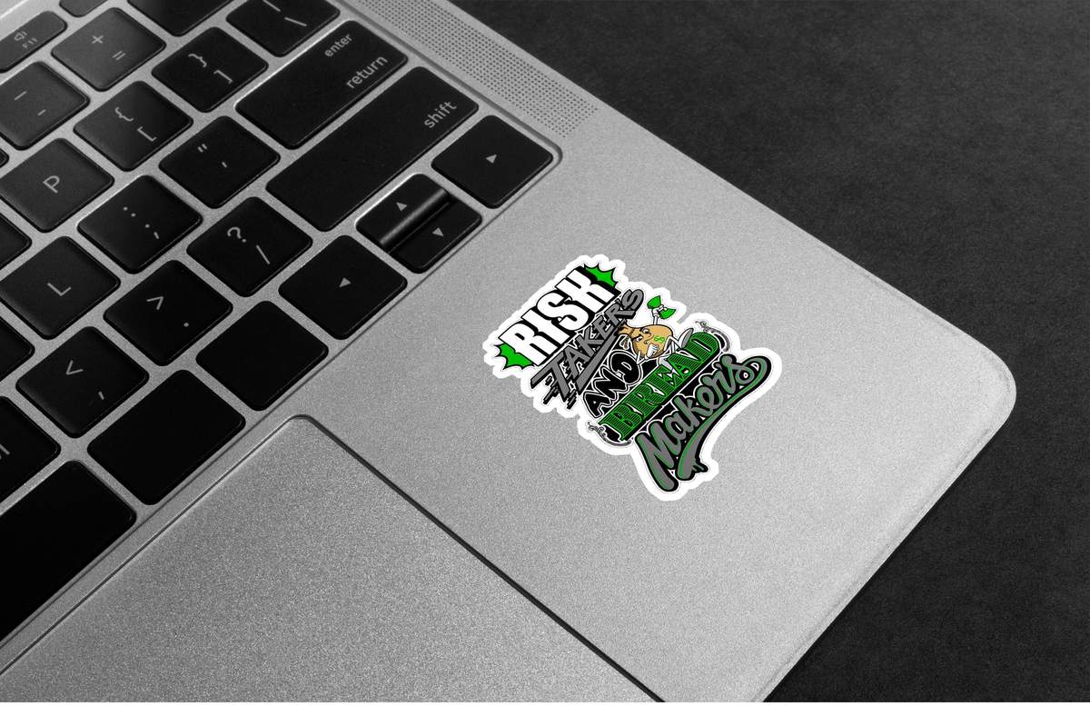 Risk Takers and Bread Makers Premium Vinyl Stickers