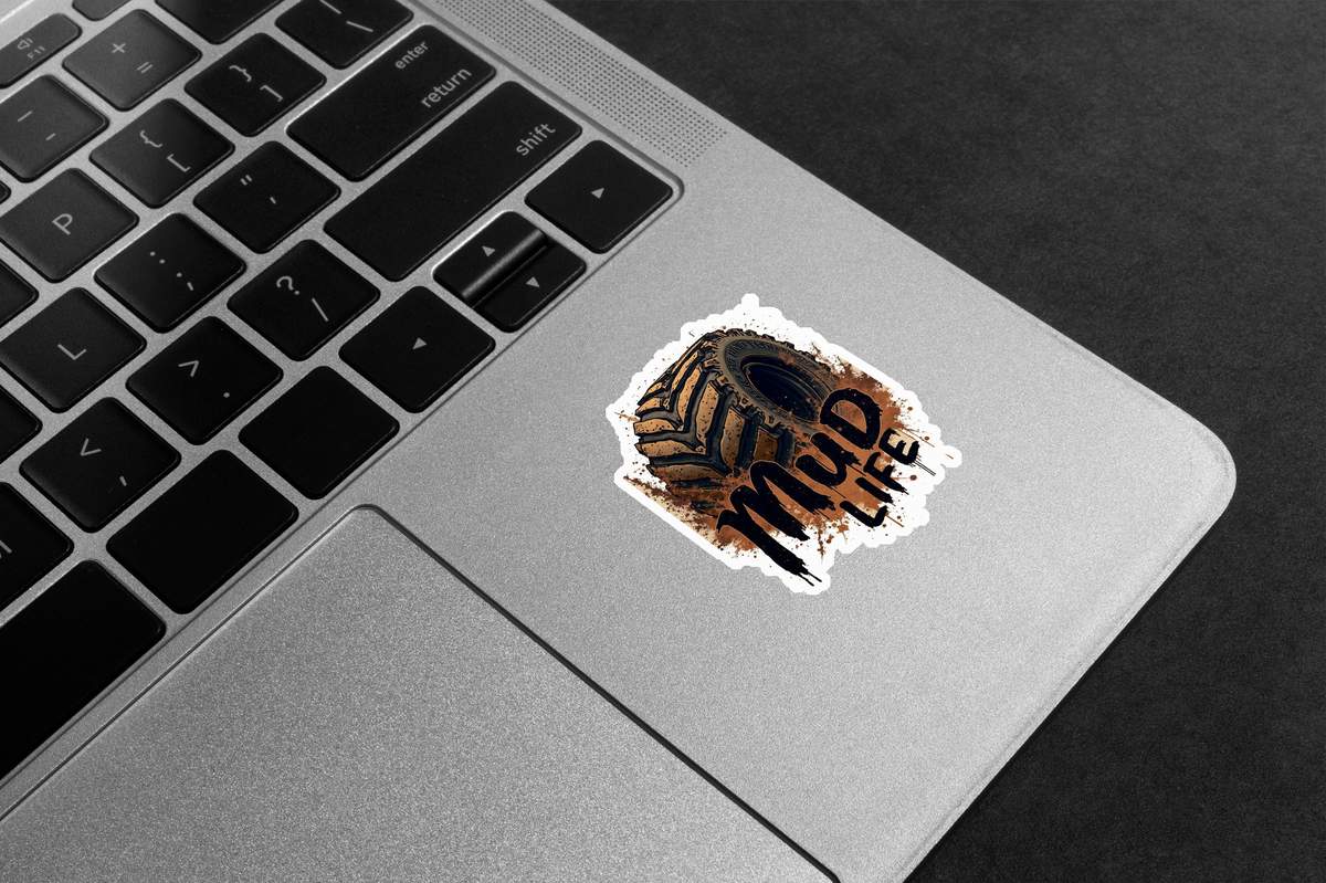 Mud Life Offroad Tire Premium Vinyl Stickers