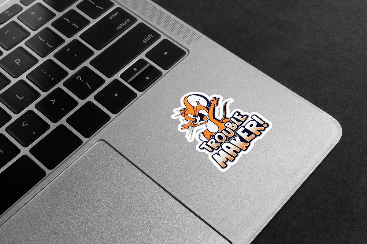Jerry Trouble Maker Premium Vinyl Stickers