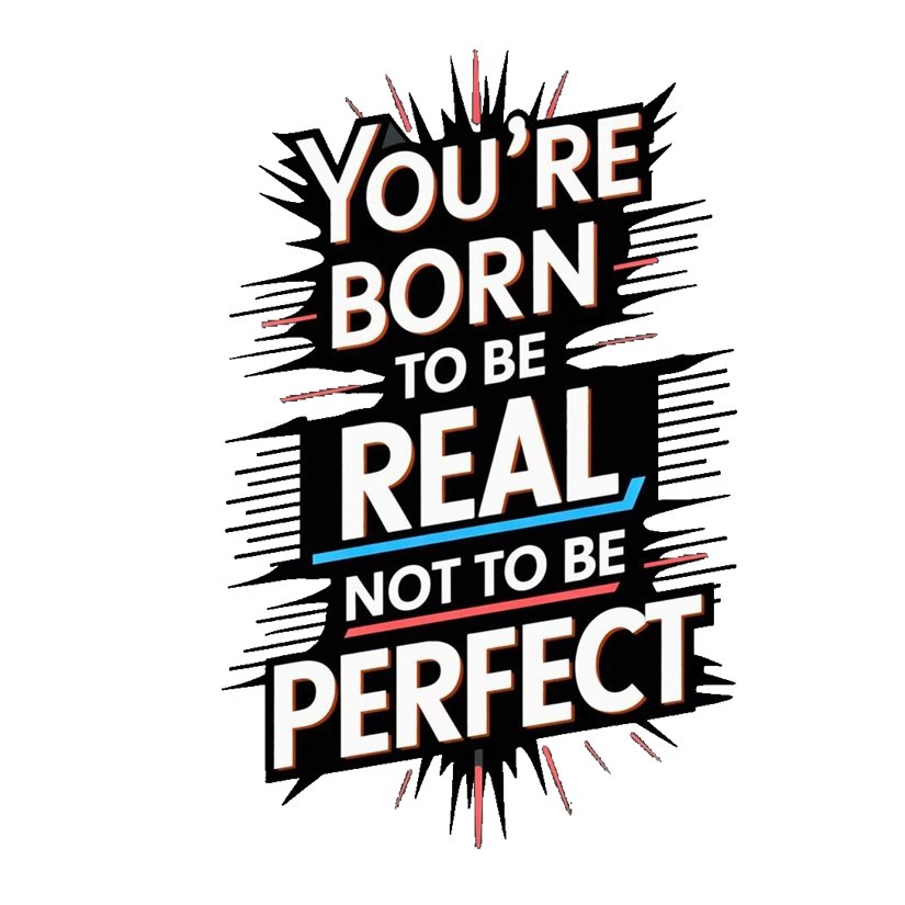 Born To Be Real Premium Vinyl Stickers