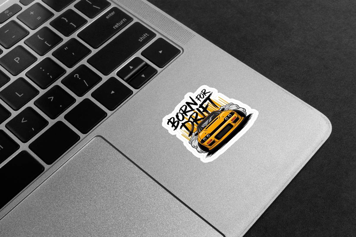 Born For Drift Car Premium Vinyl Stickers