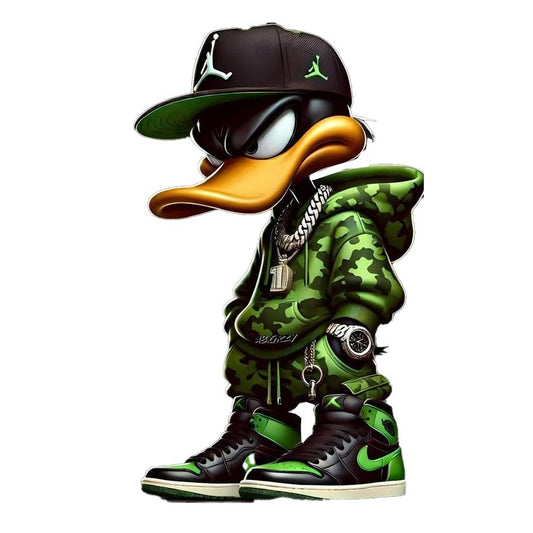 Daffy Duck Street Swag Premium Vinyl Stickers