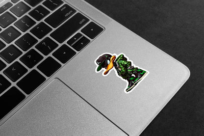 Daffy Duck Street Swag Premium Vinyl Stickers