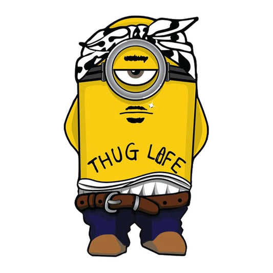 Minion Thug Life Premium Vinyl Stickers