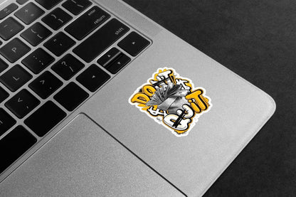 Don't Quit Money Hustle Premium Vinyl Stickers