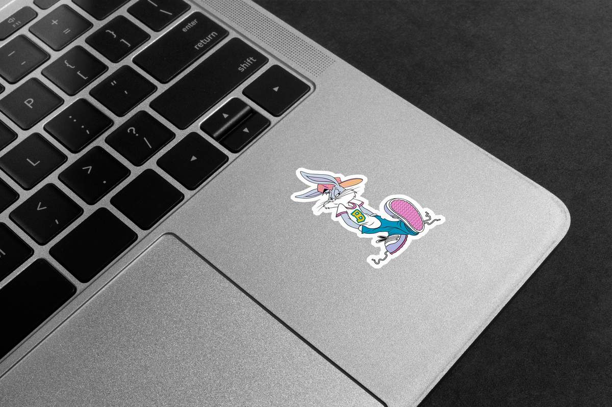 Bugs Bunny Street Style Premium Vinyl Stickers