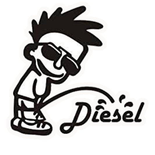 Diesel Pee Boy Premium Vinyl Stickers
