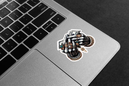 Money Hands Bling Premium Vinyl Stickers