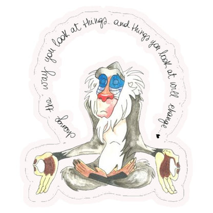 Rafiki Change Perspective Premium Vinyl Stickers