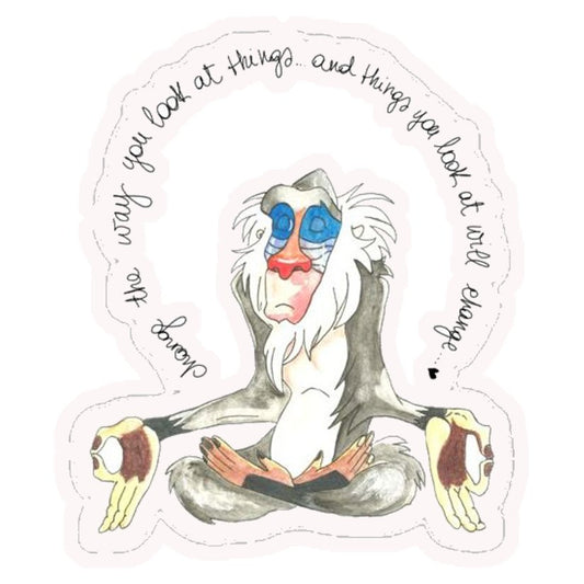 Rafiki Change Perspective Premium Vinyl Stickers