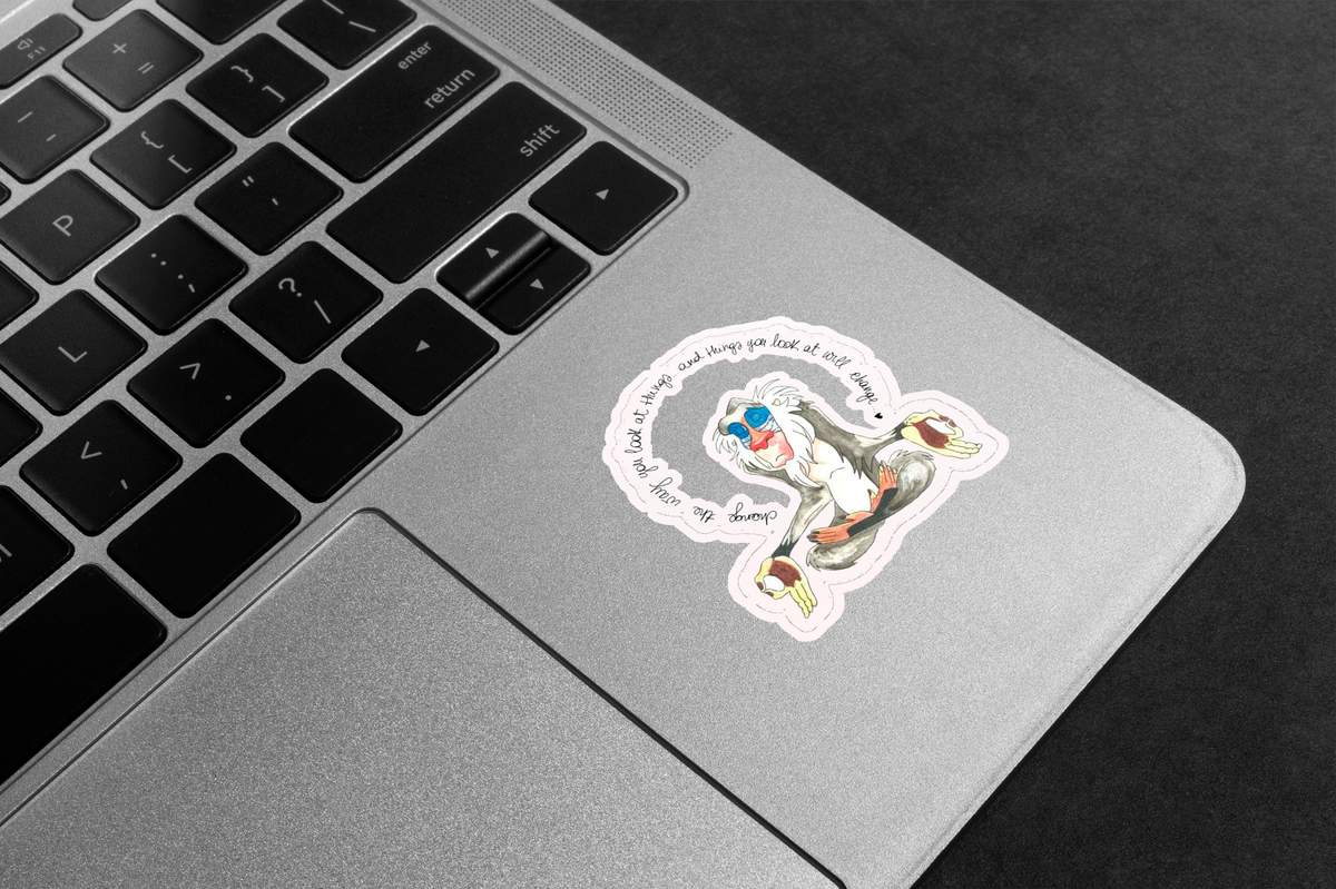 Rafiki Change Perspective Premium Vinyl Stickers