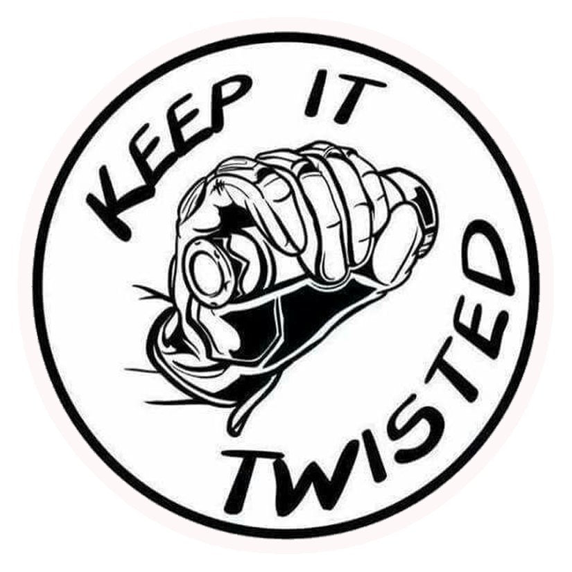 Keep It Twisted Premium Vinyl Stickers