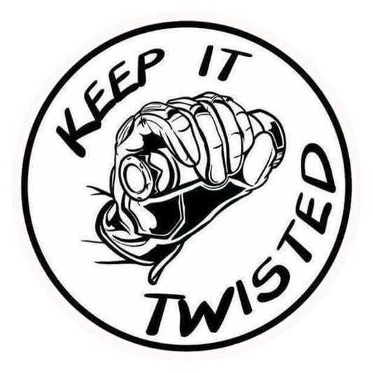 Keep It Twisted Premium Vinyl Stickers