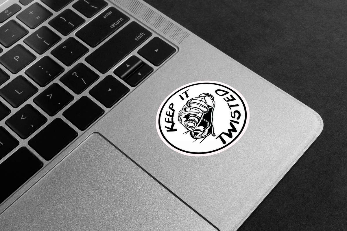 Keep It Twisted Premium Vinyl Stickers