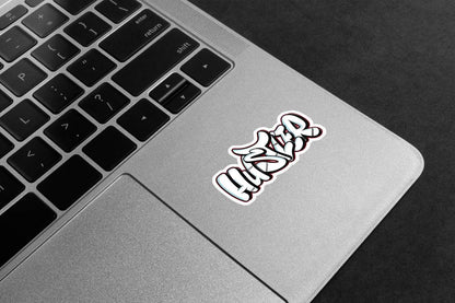 Hustler Graffiti Style Premium Vinyl Stickers