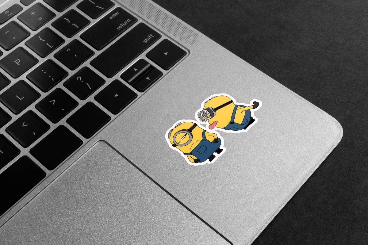 Minions Silly & Grumpy Premium Vinyl Stickers