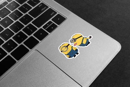 Minions Silly & Grumpy Premium Vinyl Stickers