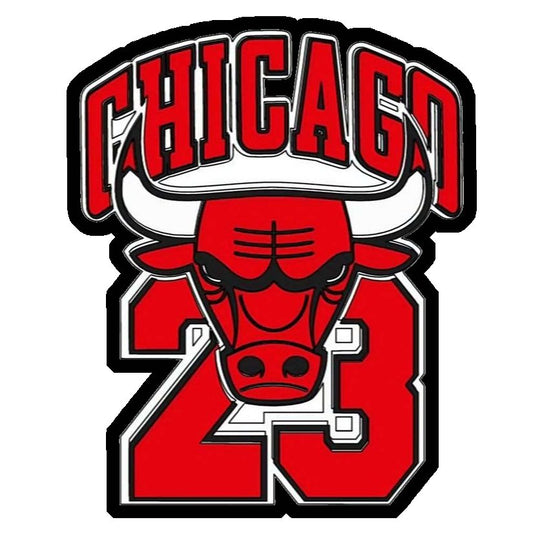 Chicago Bulls 23 Premium Vinyl Stickers