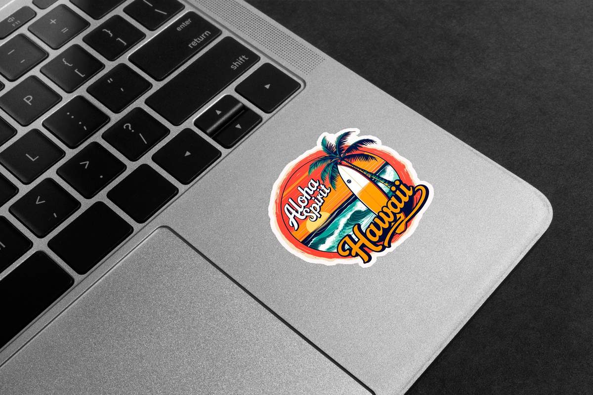 Aloha Spirit Hawaii Premium Vinyl Stickers