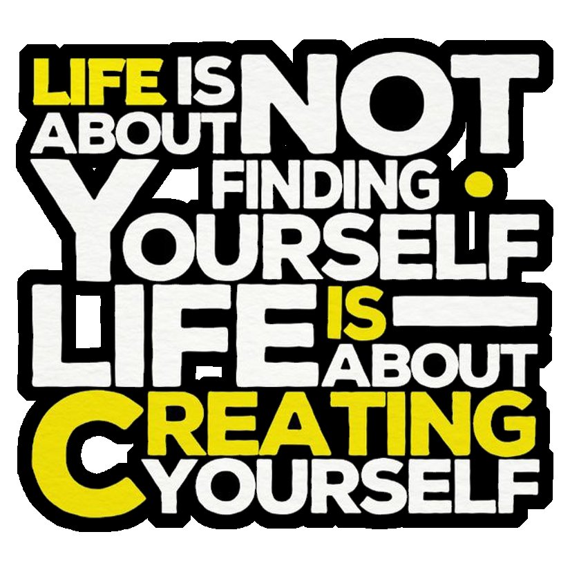 Create Yourself Life Premium Vinyl Stickers