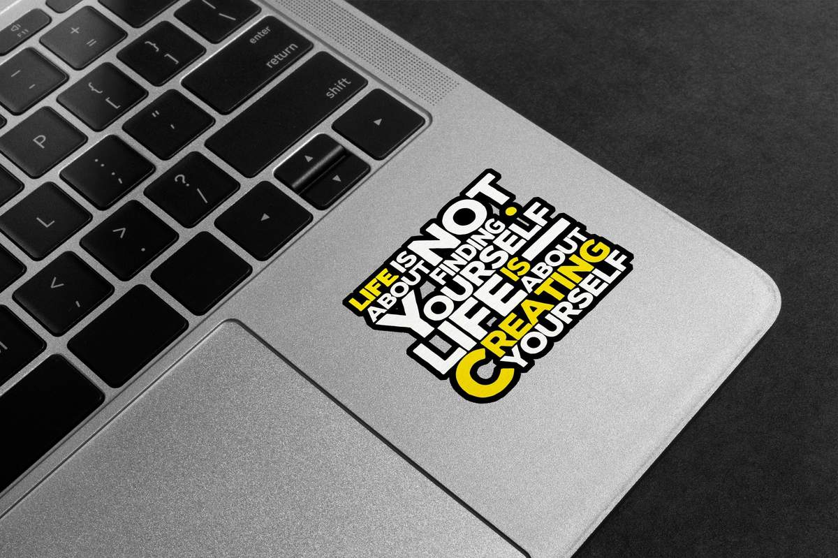 Create Yourself Life Premium Vinyl Stickers