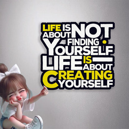Create Yourself Life Premium Vinyl Stickers