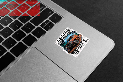 Off-Road No Problem Premium Vinyl Stickers