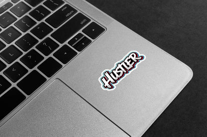Hustler Bold Style Premium Vinyl Stickers