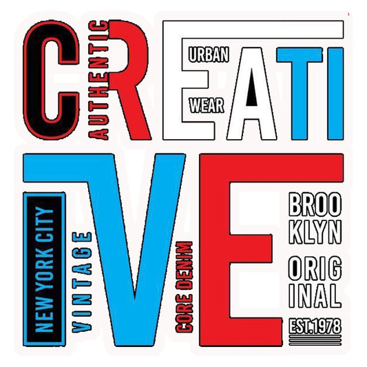 Creative Urban Style Premium Vinyl Stickers