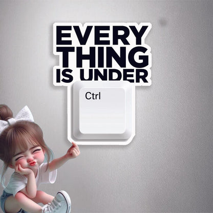 Everything Under Control Premium Vinyl Stickers