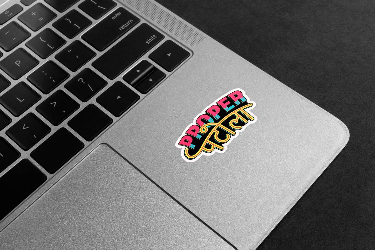 Proper Patola Swag Premium Vinyl Stickers