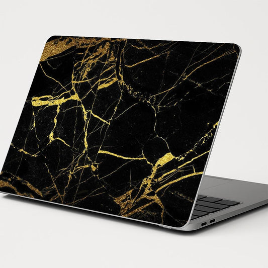 Golden Vein Marble  Laptop Skin