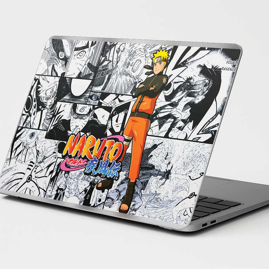Manga Panel Naruto  Laptop Skin