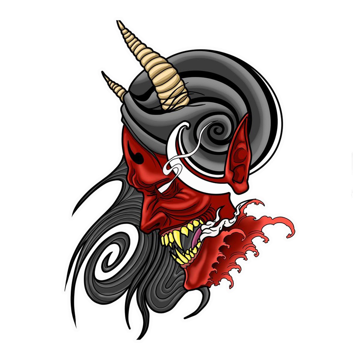Evil spirit Bumper Sticker