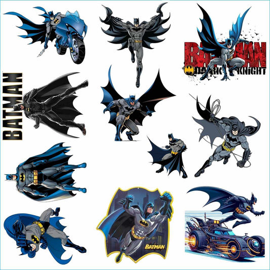 Batman Superhero Action Sticker Pack – Dark Knight Vinyl Decals