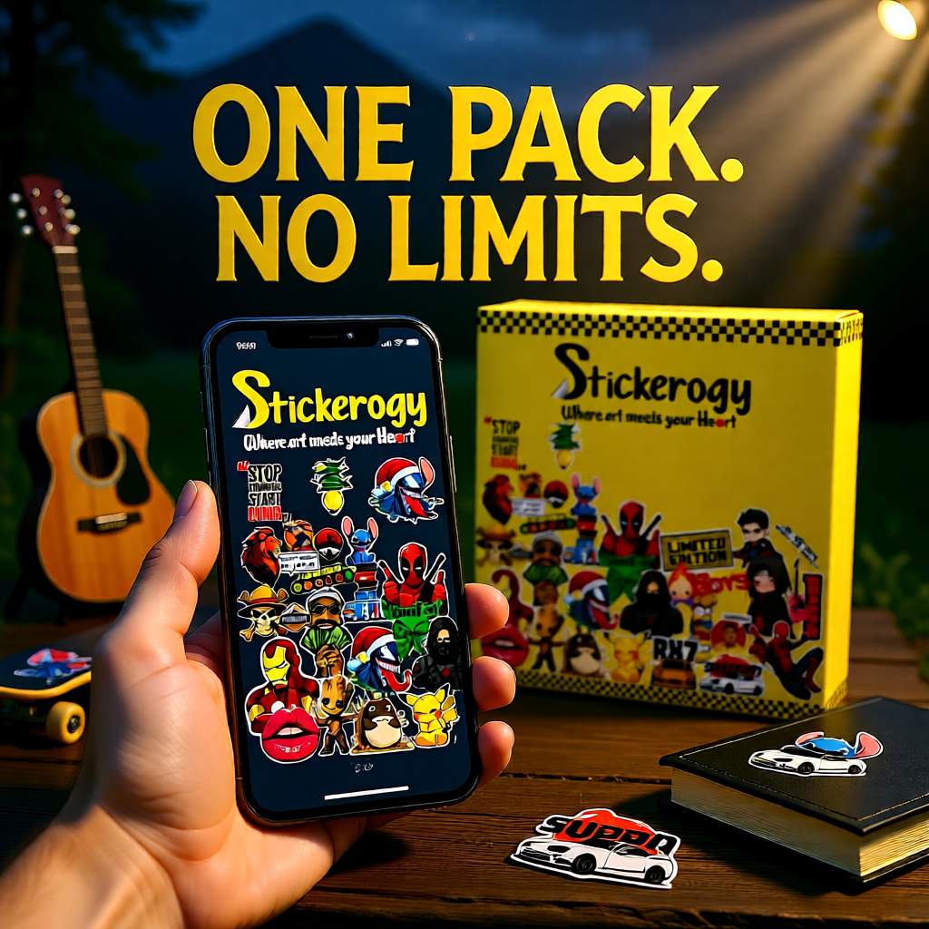 50 Genz  Sticker Pack