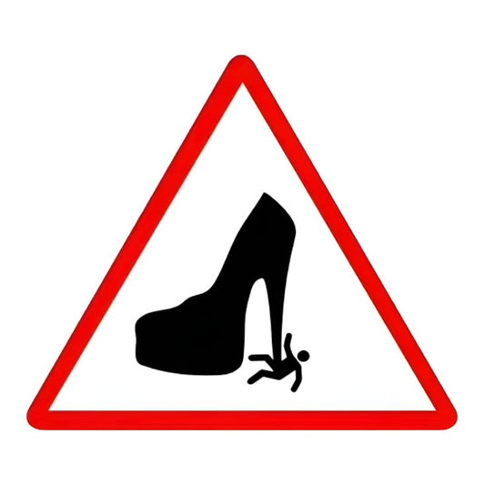 High-Heel-Caution
