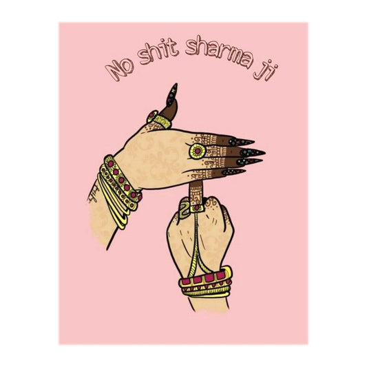 No Shit Hand Gesture