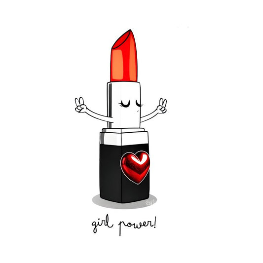 Lipstick is Girl's Power